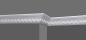 Preview: Leiste VD 17 G 80x80mm 2. Wahl